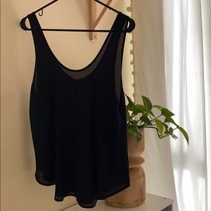 Urban Outfitters black tank blouse